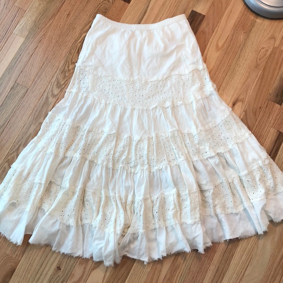 Solitaire Dresses & Skirts - Long White Skirt